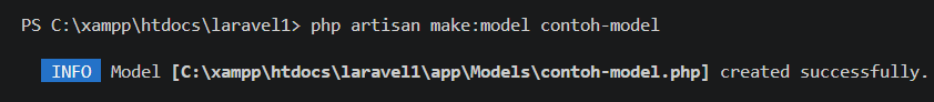 Artisan Make Model