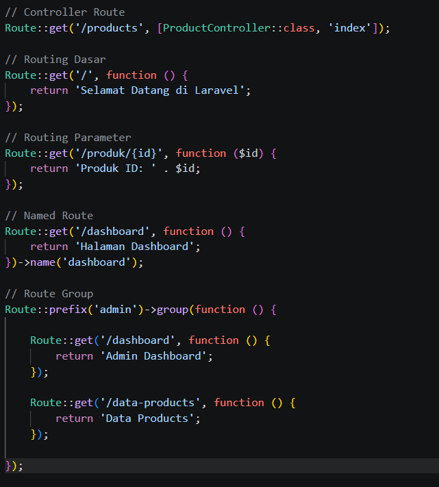 Arsitektur Web Routing