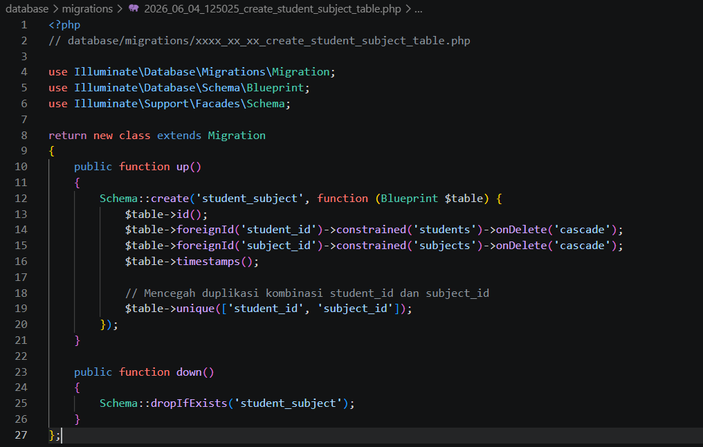 Full Source File Skema Migration Pivot