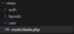 Letak folder views kustom user